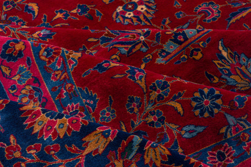 Antique Flatweave Area Rug (7' x 11')